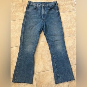 Mother Hustler Ankle Fray, size 30